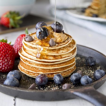 Fitness tvarohové lívance bez kynutí - recept Bajola