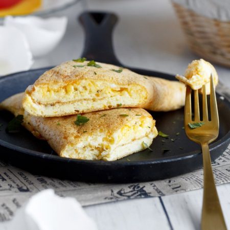 Fitness nadýchaná omeleta - recept Bajola