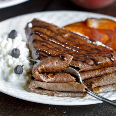 Fitness čokoládové palačinky - recept Bajola Fitness čokoládové palačinky - recept Bajola