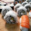 Fitness sushi – maki, nigiri a california rolls