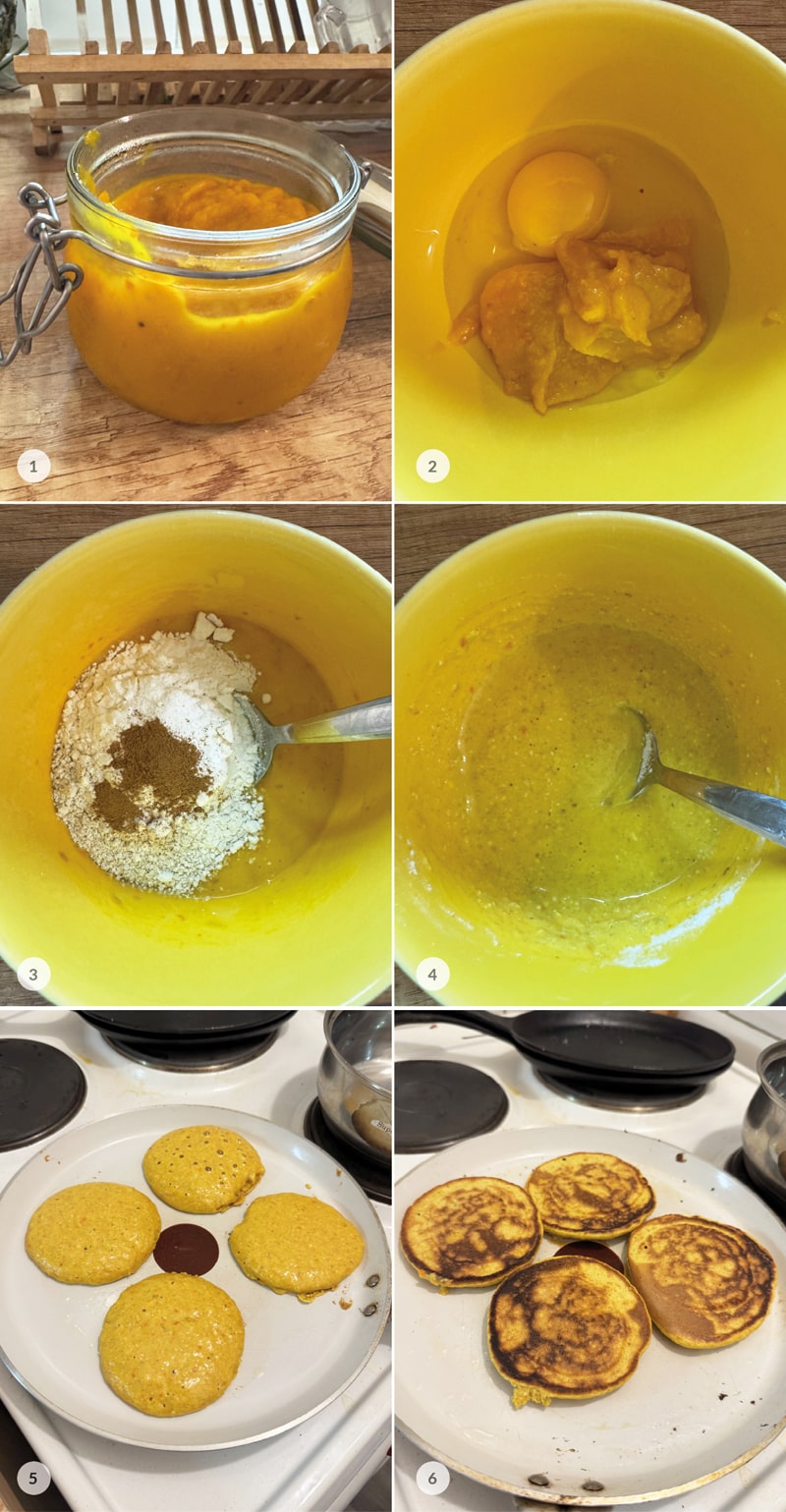 Fit dýňové lívance - recept - foto postup
