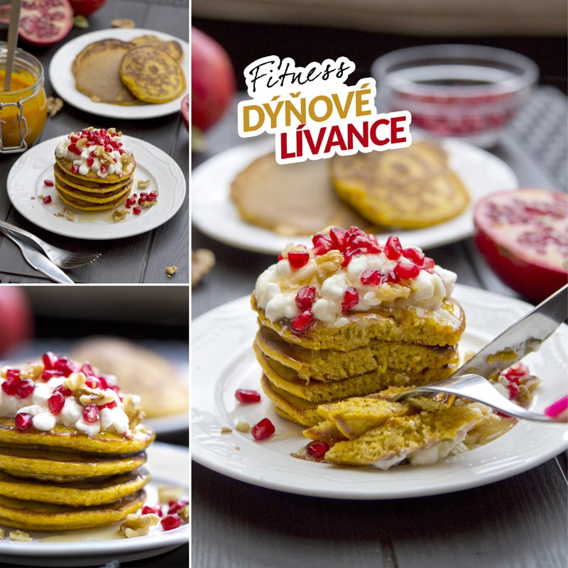 Fit dýňové lívance bez cukru - recept Bajola Fit dýňové lívance bez cukru - recept Bajola