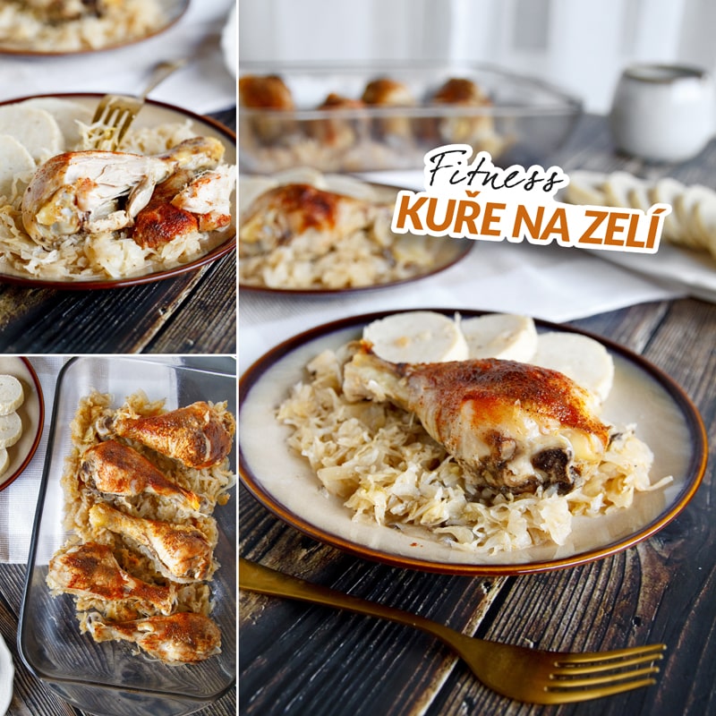 Fit kuře na zelí - recept Bajola