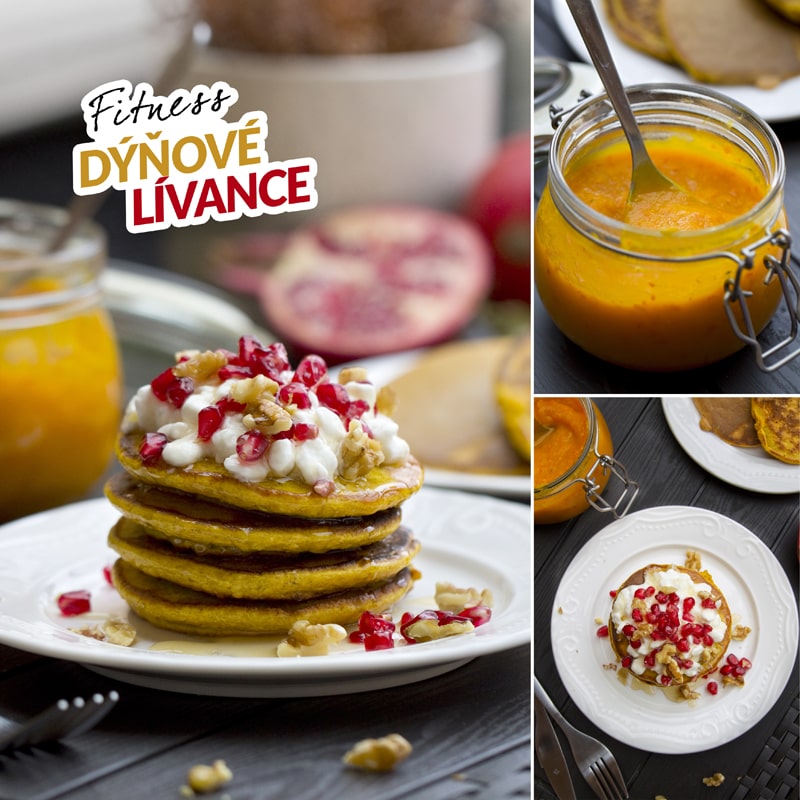 Fitness dýňové lívance bez cukru - recept Bajola