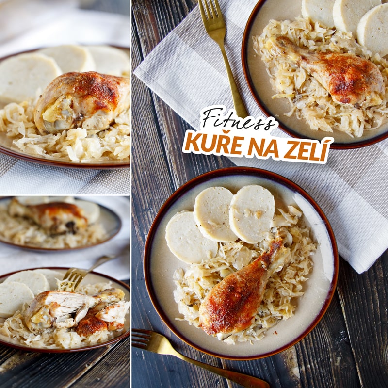 Fitness kuře na zelí - recept Bajola