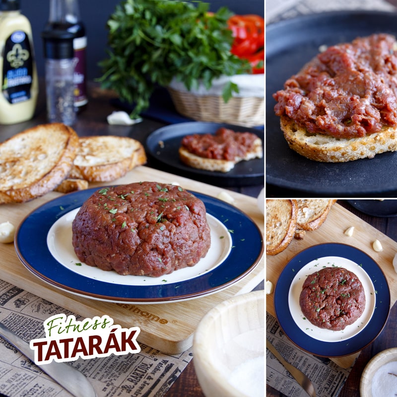 Fit tatarák - recept Bajola