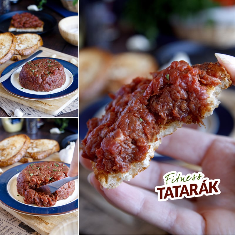 Zdravý tatarský biftek - recept Bajola