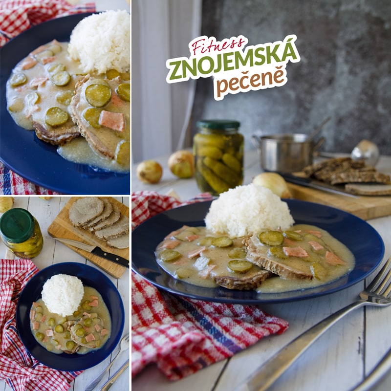 Fit znojemská pečeně - recept Bajola