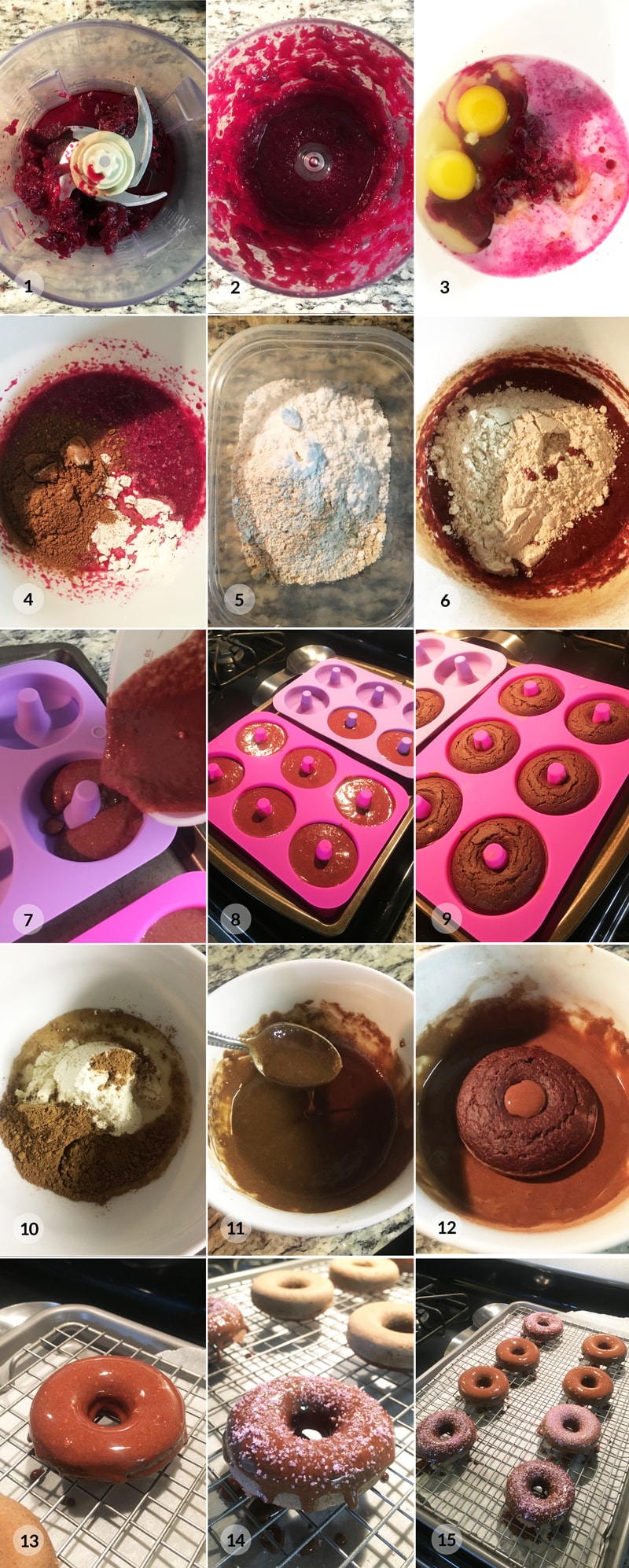 Domácí donuty foto postup receptu