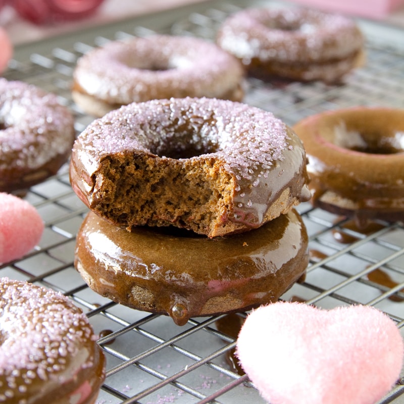 Fitness domácí čokoládové donuty recept Bajola