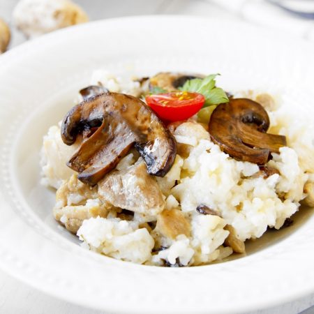 Fit houbové rizoto - recept Bajola