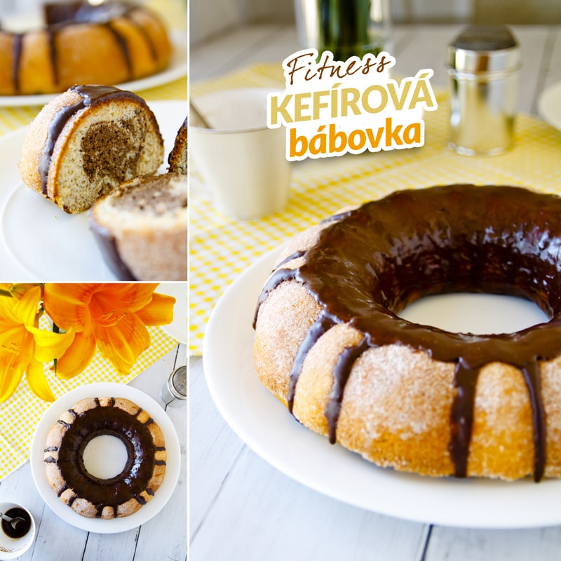 Fit kefírová bábovka - recept Bajola