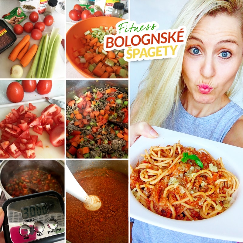 Fitness bolognské špagety - zdravý recept Bajola Fitness bolognské špagety - zdravý recept Bajola