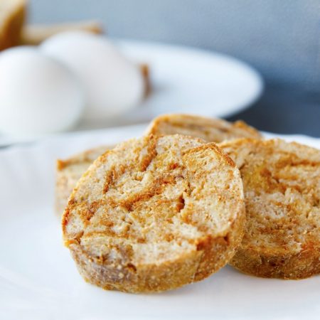Fitness karlovarský knedlík - zdravý fit recept Bajola