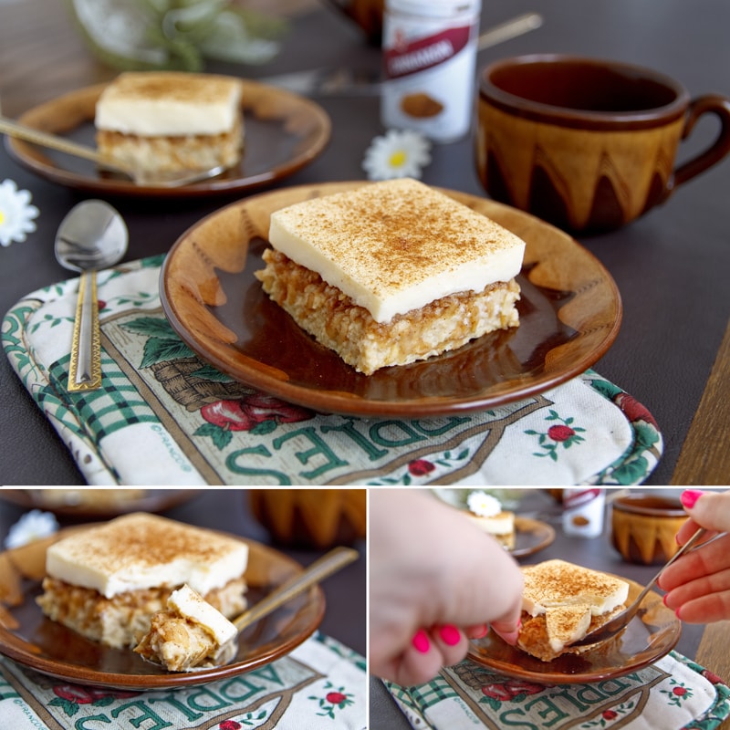 Fitness jablečný kremšnit - zdravý recept Bajola Fitness jablečný kremšnit - zdravý recept Bajola