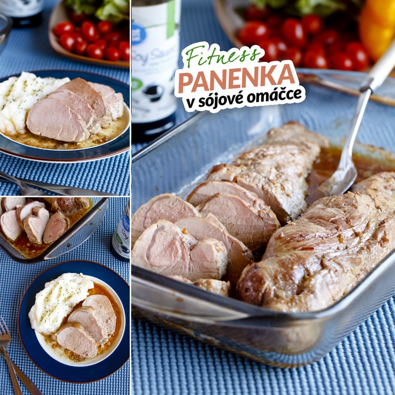 Fit panenka v sójové omáčce - recept Bajola