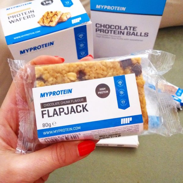 Proteinový flapjack MyProtein