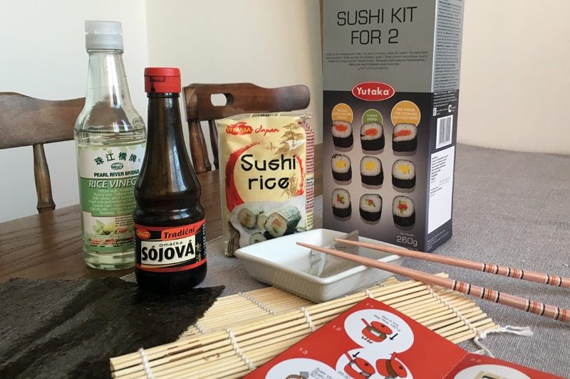 Co je potřeba na přípravu sushi?