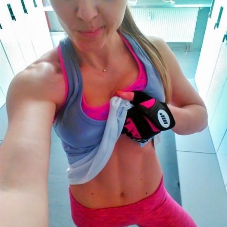 Bajola v posilovně Fitklub Přerov