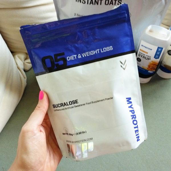 Umělé sladidlo sukralóza MyProtein