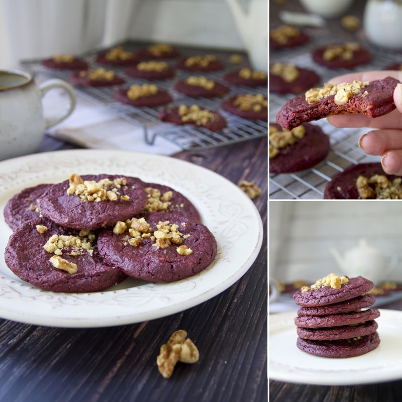 Zdravé cookies z červené řepy - recept Bajola