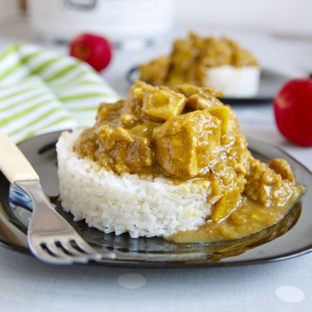 Fitness kuřecí maso na jablkách - zdravý recept Bajola
