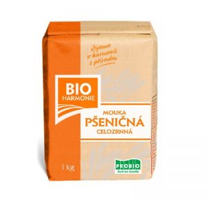 Bio celozrnná mouka pšeničná