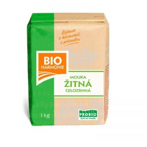 Bio celozrnná mouka žitná