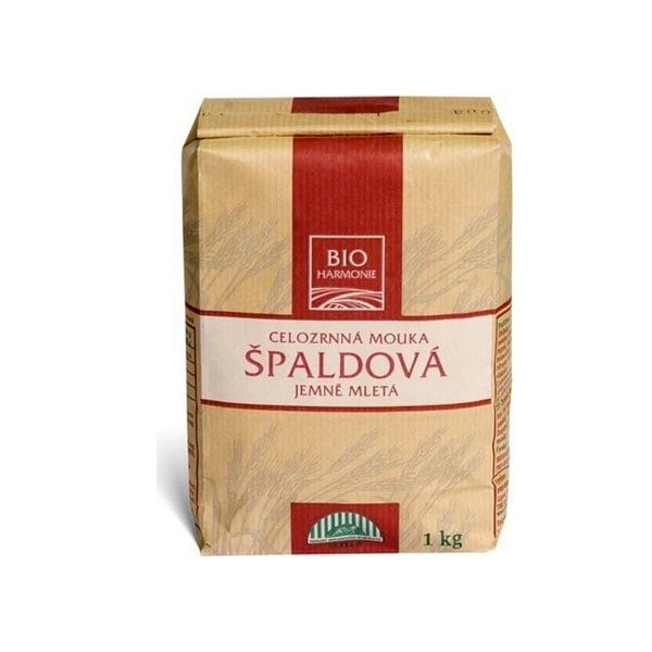 Celozrnná špaldová mouka bio