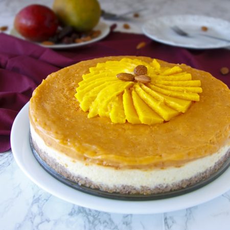 Fitness mangový cheesecake - zdravý recept Bajola