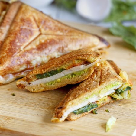 Fitness toasty ve vaječném županu - recept Bajola