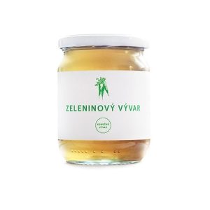 Hotový zeleninový vývar ve sklenici