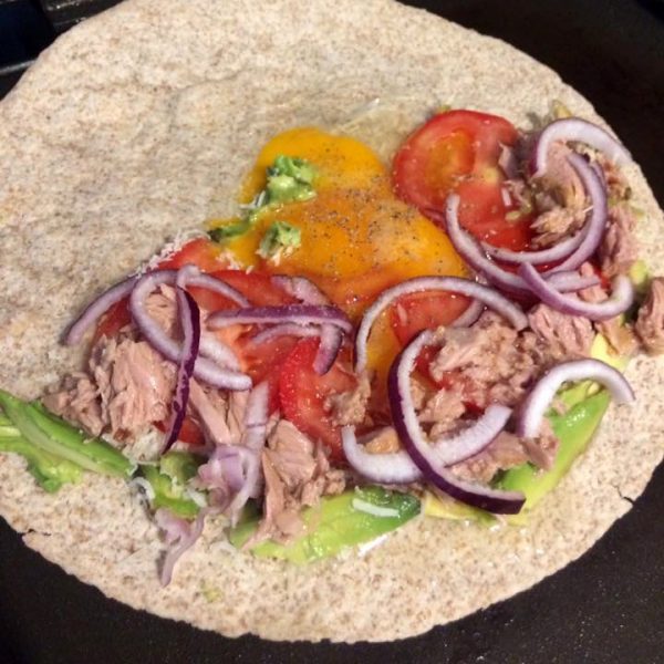 Fitness quesadilla