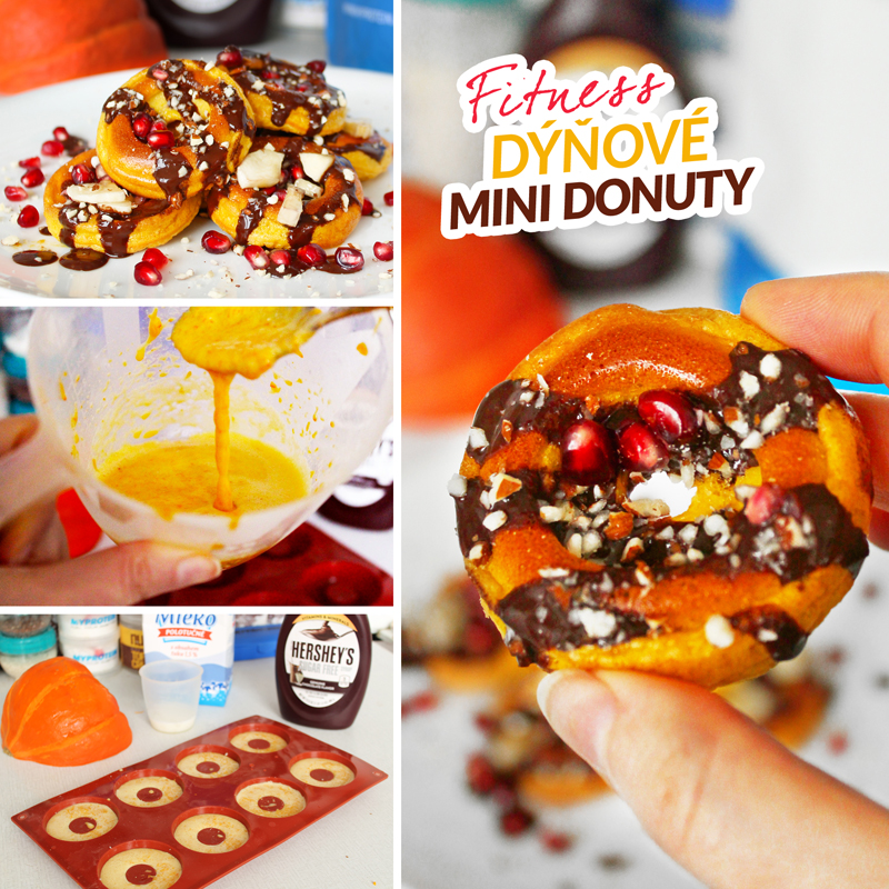 Fitness dýňové mini donuty - dietná recept Bajola