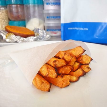 Fitness batátové hranolky recept Bajola