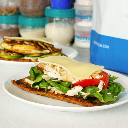 Fitness mrkvový flatbread - recept Bajola