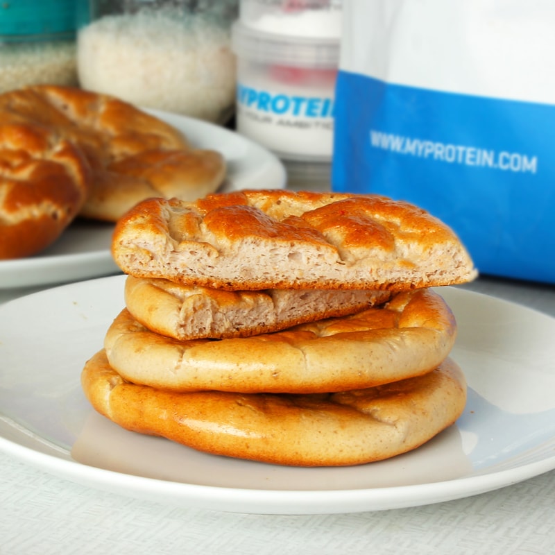 Sladký cloud bread - fitness pečivo recept Bajola