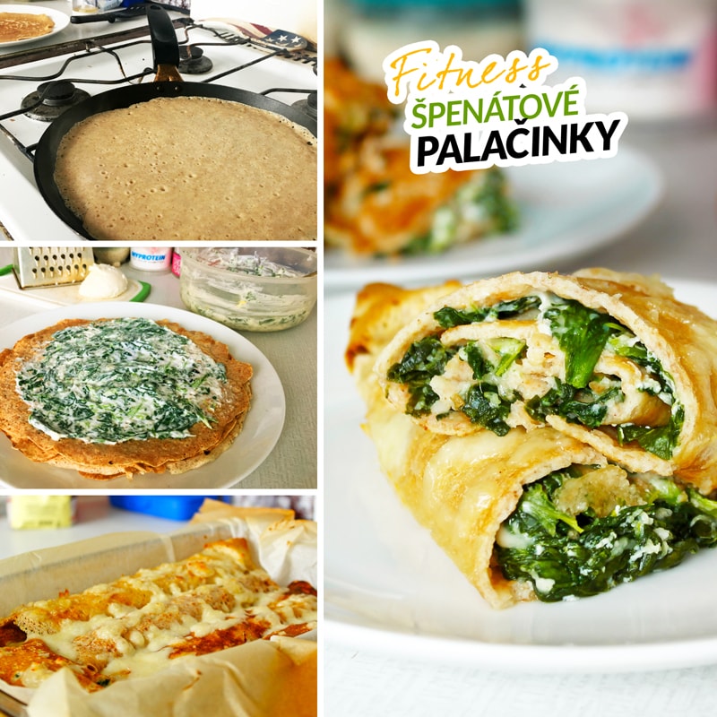 Slané fitness špenátové palačinky - zdravý recept Bajola Slané fitness špenátové palačinky - zdravý recept Bajola
