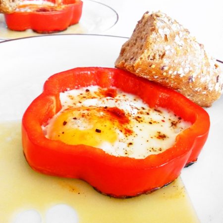 Fitness volské oko v paprice - zdravý recept Bajola
