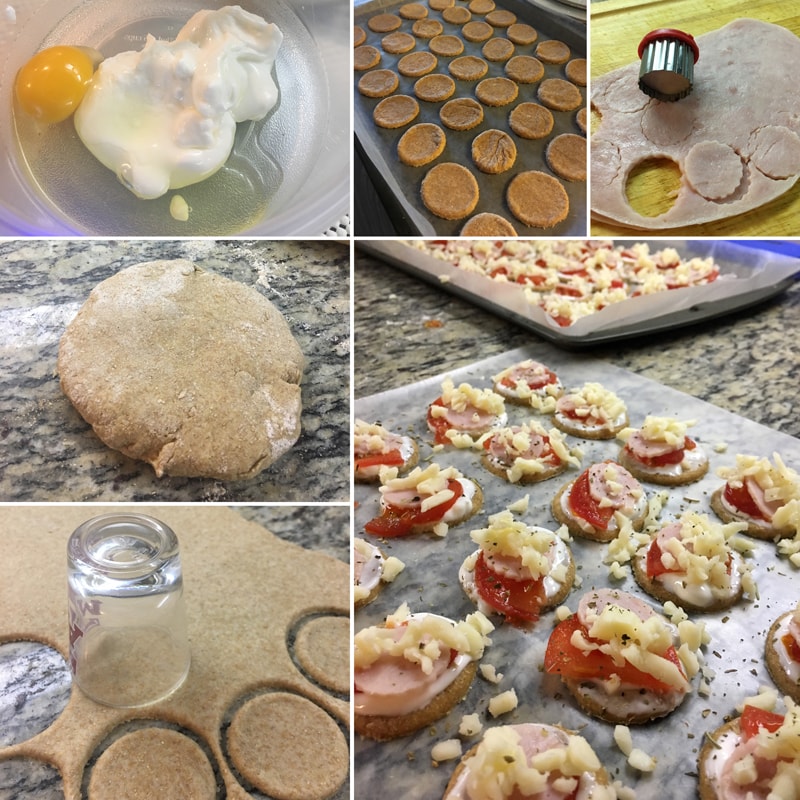 Fitness mini pizzy - zdravý recept Bajola