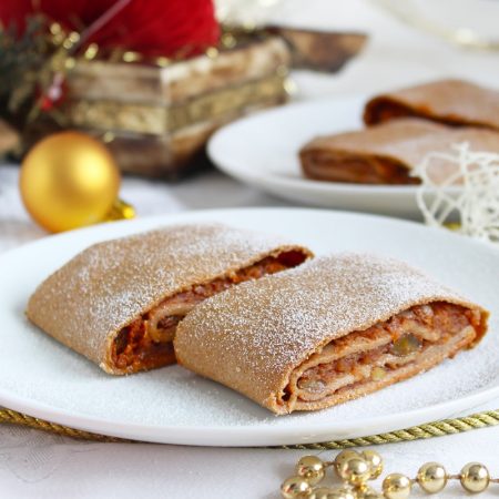 Fitness vánoční jablečná závin - recept Bajola