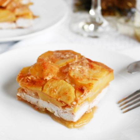 Fitness zapečené brambory s kuřecím masem - zdravý recept Bajola