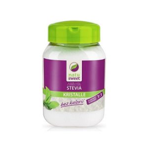 Sypká stevia 1:1 k cukru Natusweet Kristalle 400 g