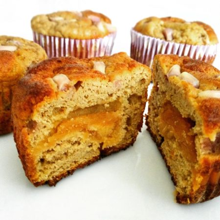 Fitness avokádové muffiny