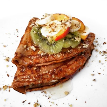 Fitness čokoládové palačinky - zdravý recept Bajola