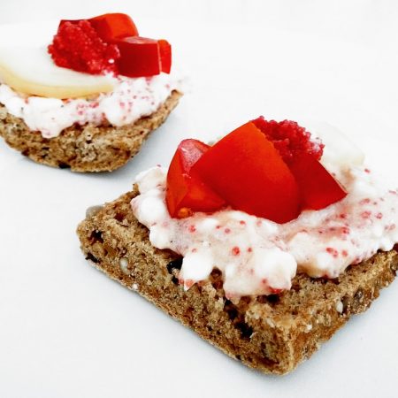 Fitness kaviárová pomazánka - zdravý recept Bajola