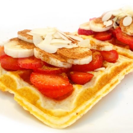 Fitness kefírové vafle - zdravý recept Bajola