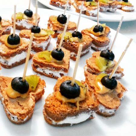 Fitness sladké valentýnské jednohubky - zdravý recept Bajola