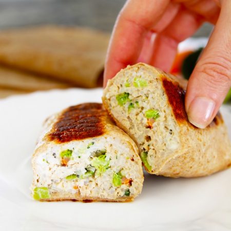 Fitness tuňákové burrito - zdravý recept Bajola