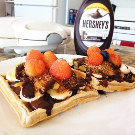 Fitness vafle z podmáslí - zdravý recept Bajola